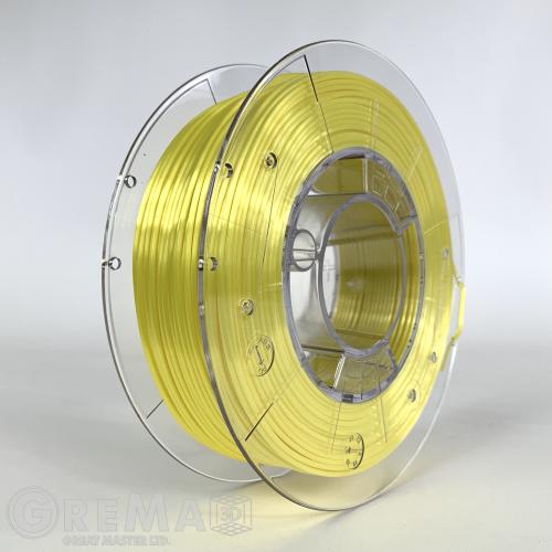 SILK Devil Design SILK filament 1.75 mm, 0.330 kg (0.800 lbs) - bright yellow